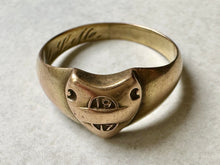 Load image into Gallery viewer, 14k Gold 1917 Bastian Brothers Class or Date Ring - Fine