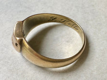Load image into Gallery viewer, 14k Gold 1917 Bastian Brothers Class or Date Ring - Fine