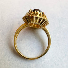 Load image into Gallery viewer, Corletto Black Spinel & 18k Gold 1960s Ring - Rings