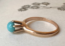 Load image into Gallery viewer, 10k Gold Ostby Barton Turquoise Ring - Rings