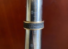 Load image into Gallery viewer, 1886 14k Gold and Hair Work Mourning Ring