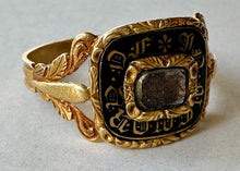 Load image into Gallery viewer, 18k Georgian Mourning Ring