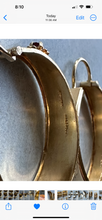 Load image into Gallery viewer, 18k Gold Hoop Earrings by Corletto