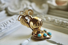 Load image into Gallery viewer, 18k Gold Knight’s Helmet - CHARM