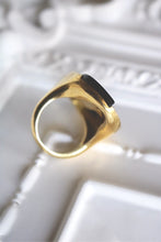 Load image into Gallery viewer, 18k Onyx & Diamond Statement Ring - Fine Jewelry