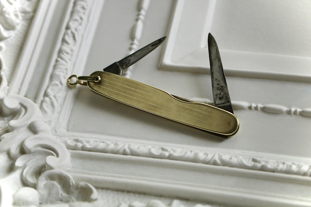 Jessamine Jewels Antique 14k Gold George Wostenholm for