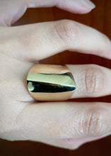 Load image into Gallery viewer, Bold Modern Architectural 14k Gold Ring
