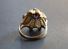 Load image into Gallery viewer, French 18k Gold Ruby and Diamond Ring