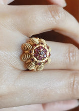 Load image into Gallery viewer, French 18k Gold Ruby and Diamond Ring