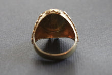 Load image into Gallery viewer, Ornate 18k Gold “Spes Unica” Ring - Fine Jewelry