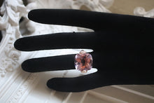 Load image into Gallery viewer, 18k Rose Gold & Amethyst Ring with Diamonds