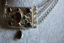 Load image into Gallery viewer, Stunning Georgian Solid Silver Choker / Necklace