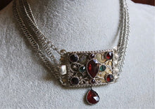 Load image into Gallery viewer, Stunning Georgian Solid Silver Choker / Necklace