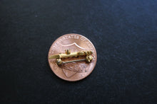 Load image into Gallery viewer, Tiny Pi Beta Phi Sorority 10k Gold Arrow Pin with Diamond -