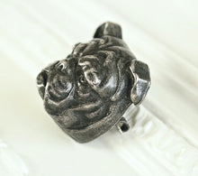 Load image into Gallery viewer, Victorian Foster & Bailey Sterling Silver Bulldog Pin