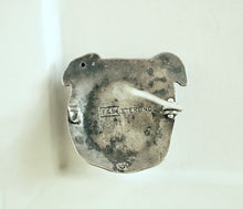 Load image into Gallery viewer, Victorian Foster & Bailey Sterling Silver Bulldog Pin
