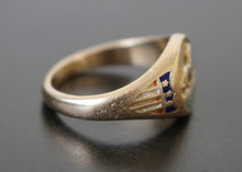 Load image into Gallery viewer, Vintage 14k Gold Sons of Italy Ring - Rings