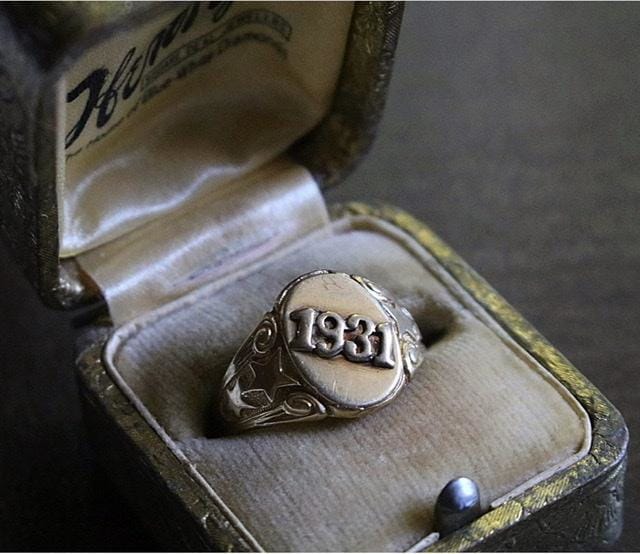 Notes from a Personal Collection: Golden Signet Ring & the Infamous Year of 1931
