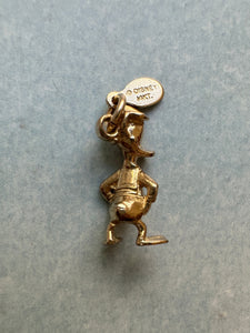 14k Vintage Donald Duck Charm