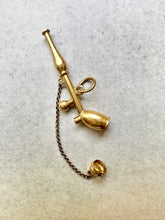 Load image into Gallery viewer, Exquisite and Rare - 18k Tobacco Pipe Charm - Fine Jewelry