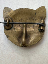 Load image into Gallery viewer, Victorian Metal Cat Pin