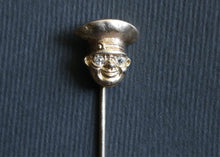 Load image into Gallery viewer, 14k Gold and Diamond Art Nouveau “Chauffeur” Stickpin