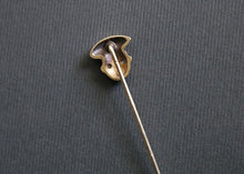 Load image into Gallery viewer, 14k Gold and Diamond Art Nouveau “Chauffeur” Stickpin