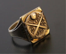 Load image into Gallery viewer, 14k Gold Baseball Champ Ring