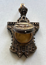 Load image into Gallery viewer, 14k Gold Victorian Revival Locket with Bird Motif