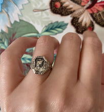 Load image into Gallery viewer, 1929 Art Deco Class Ring - Fine Jewelry