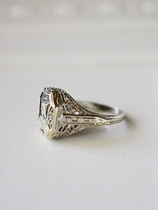 1929 Art Deco Class Ring - Fine Jewelry