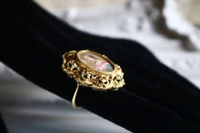 Load image into Gallery viewer, Corletto 18k Gold Portrait Statement Ring