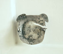 Load image into Gallery viewer, Victorian Foster &amp; Bailey Sterling Silver Bulldog Pin